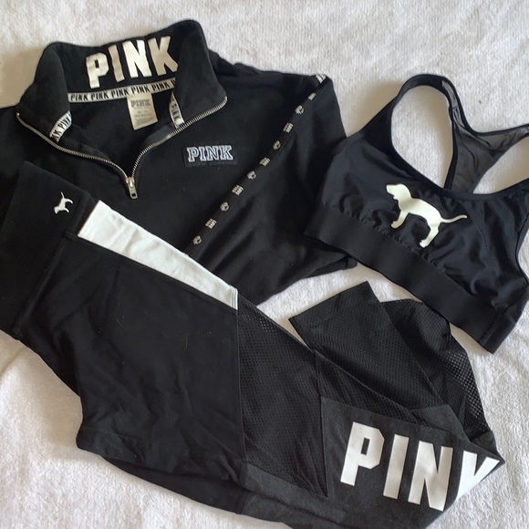 VS PINK YOGA ~ Leggings 🖤 - Picture 2 of 3